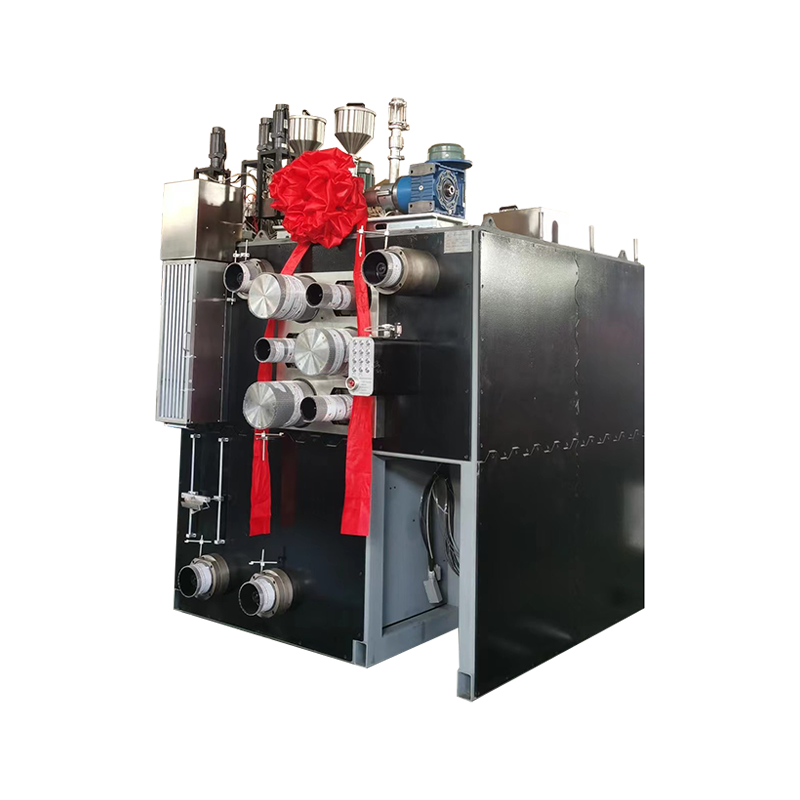 ট্রাই-কম্পোনেন্ট পাইলট মেল্ট স্পিনিং মেশিন