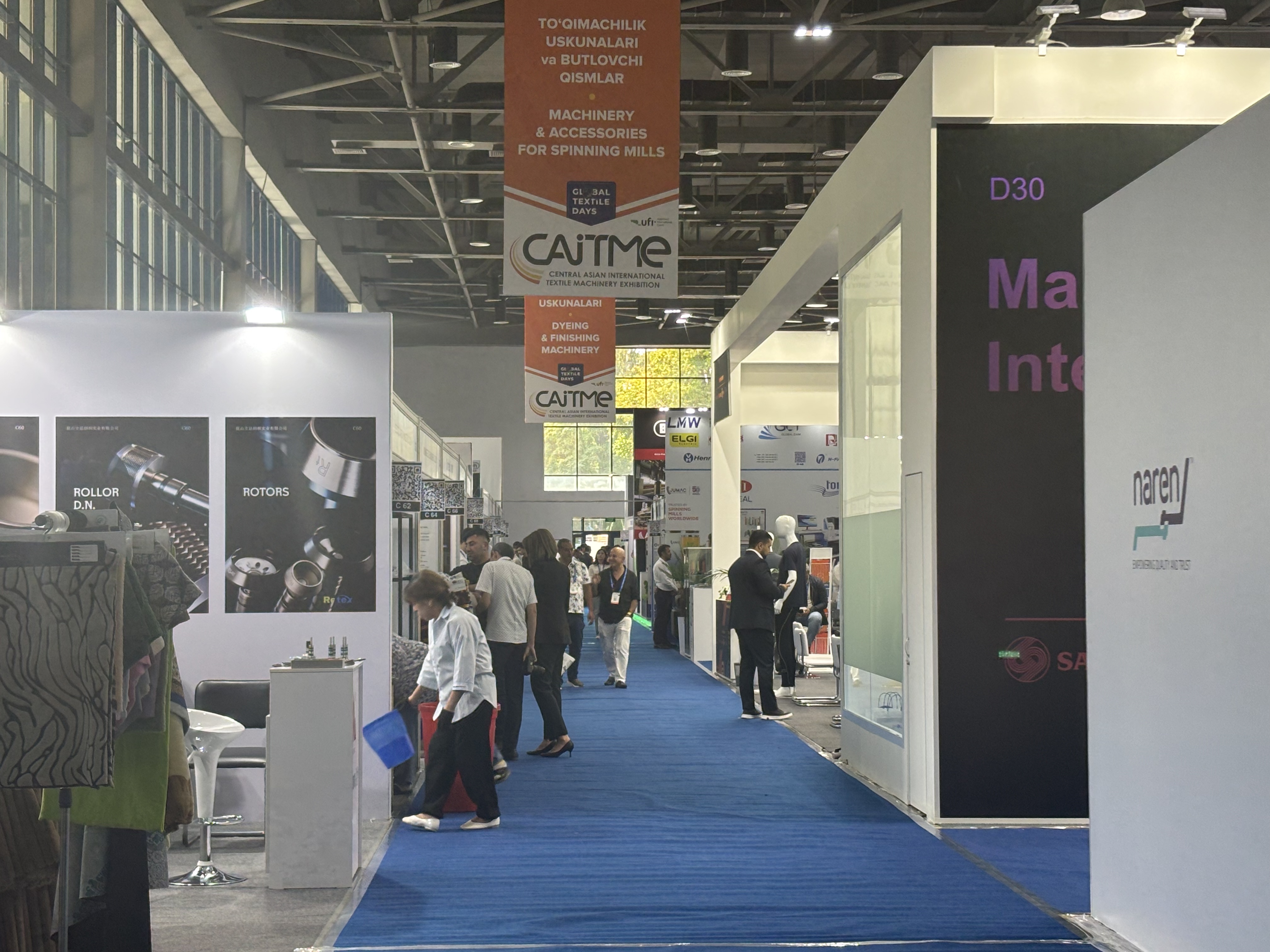 Jiaxing Shengbang তাসখন্দের CAITME 2025-এ উদ্ভাবনী মেল্ট স্পিনিং প্রযুক্তি প্রদর্শন করেছে